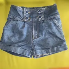 ハーフパンツ　デニムパンツ　キュロットパンツ　 150㎝ 冬用　フリース