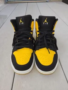 【最終値下げ】NIKE AIR JORDAN スニーカー イエロー ブラック