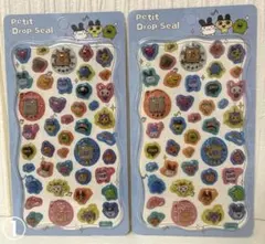 たまごっち　プチ　ドロップシール　2枚セット