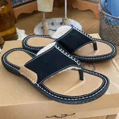 UGG スエード サンダル 黒