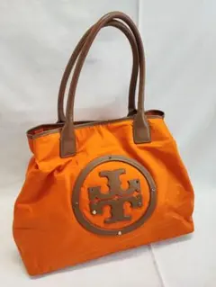 Tory Burch トートバッグ オレンジ トリーバーチ 大容量 ナイロン