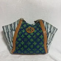 トリーバーチ★トートバッグ★キャンバス★マルチカラー系★大容量