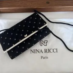 ニナリッチ⭐︎ヴィンテージバッグ NINA RICCI クリスマス