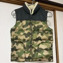 GAP KIDS ダウンベスト 迷彩