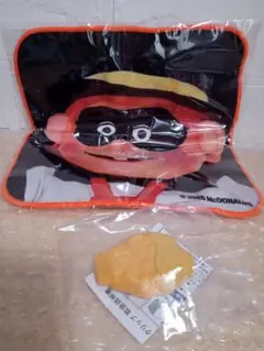 マクドナルド♡ハンバーグラータオルとチキンマックナゲットクリップ