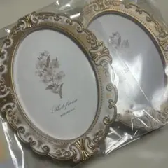 新品 アンティーク調 フォトフレーム 2セット