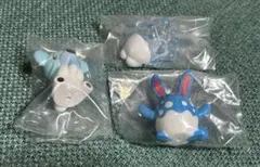 ポケモン フニットマスコット6 ユキハミ マリルリ クマシュン