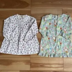 ファミリア　fdash ザラホーム 花柄　チュニック 綿100% 110