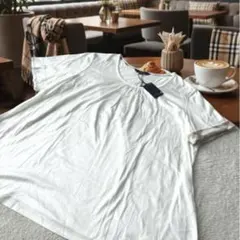 未使用 タグ付き 高級 バーバリーロンドン 超大きいサイズ 半袖 Tシャツ