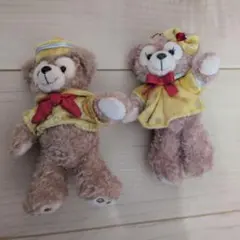 ダッフィー　シェリーメイ ぬいぐるみバッジセットのサムネイル