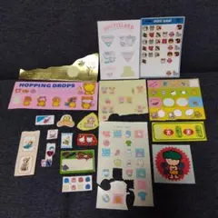 レトロ シール まとめ売り 昭和 ファンシー 1980年代のサムネイル