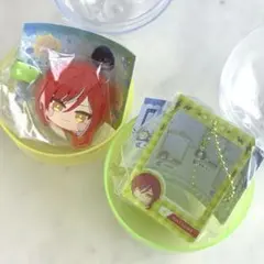 あんスタ 逆先 夏目 みにコレ 前髪クリップ ミニフォトフレームキーチェーン