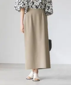 NOBLE ジャージーライクカラータイトスカート 40