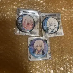 真夜中ハートチューン 缶バッジ 3種 セット 霧乃イコ