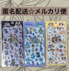 ディズニー プチドロップステッカー ヴィランズ・ツムツム・モンスターズインク