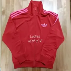 ❀新品❀adidas Originals トラックジャケット レッド×ピンク Mのサムネイル