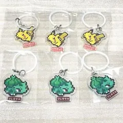 明治コーヒー・明治いちご　ポケモン　目印 アクリルキーホルダー