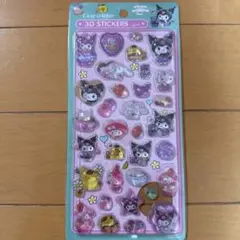サンリオキャラクター　立体シール　ぷっくりシール　硬いシール