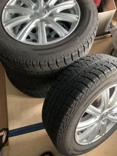 【雪用タイヤ】スタッドレスタイヤ4本セットホイール付き横浜215/60 R16