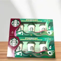 Starbucks プレミアム ソリュブル コーヒー ミニカップ 3個入り