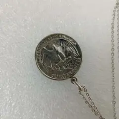 1980年 USA 25セント コインネックレス