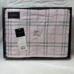 新品未使用 BURBERRY 綿ハーフケット 140×100cm ブルー - メルカリ