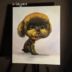 手書き油絵 パンダさん 額付 絵画 インテリア 油彩画 - メルカリ