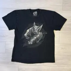 ECKO UNLTD. サイ アートグラフィック プリント Tシャツ L 黒
