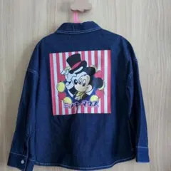 futafuta　ミッキーマウス デニムシャツ　130