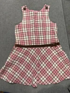 【美品】ミキハウス　ジャンバースカート　120