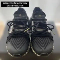 Adidas Stella McCartney スニーカー 白 黒 24cmのサムネイル