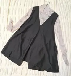 2WAYベスト　ブラック　Mサイズ