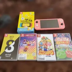 d*2様 Nintendo Switch Lite ピンク 本体 ACアダプター