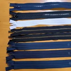 ファスナー　まとめ売り 　色・種類・サイズいろいろ