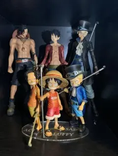 ワンピース　フィギュア　エース　ルフィ　サボ　豪華6体セット