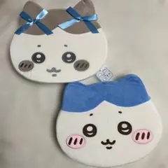 ちいかわ　低反発クッション　リボン　ハチワレ　クッション　低反発　はちわれ　２枚