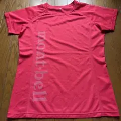 モンベル　半袖Ｔシャツ　レディース　Ｌ　ピンク