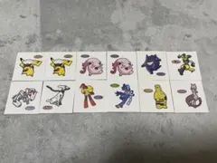 ポケモンパン デコキャラシール まとめ売り 12枚