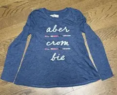 abercrombie Kids 長袖シャツ 11/12 ネイビー