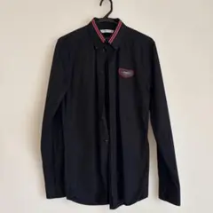 【美品】GIVENCHY ジバンシー 　長袖シャツ　星　スター　メンズ　黒のサムネイル