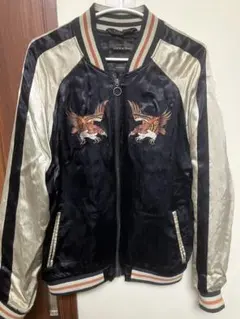 【最終値下げ❗️vintage】【希少】ZARA MAN スカジャン 刺繍鷲