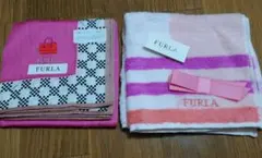 FURLA タオルハンカチ 　ハンカチ 2枚セット
