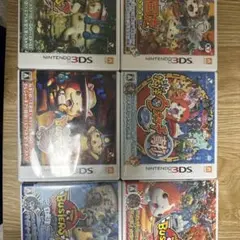 妖怪ウォッチカセット6本セット‼️