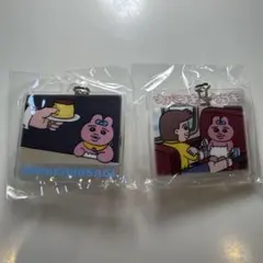 おぱんちゅうさぎ キーホルダー ガチャガチャ 2個セット