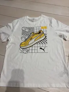 新品プーマグラフィックTシャツXL即日発送PUMAスニーカープリント