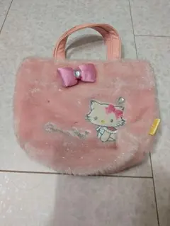 チャーミーキティ　ふわふわ　バッグ　キャンディキャビネット　サンリオ　平成レトロ