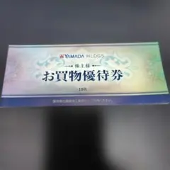 ヤマダ電機　株主優待　5000円分