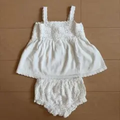 JANIE AND JACK ベビー　キャミソール　ブルマ　セットアップ
