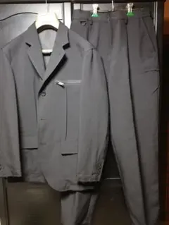 最終価格GU アンダーカバーカジュアルスーツ 黒色