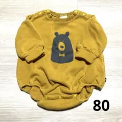 フタフタ ロンパース 裏起毛